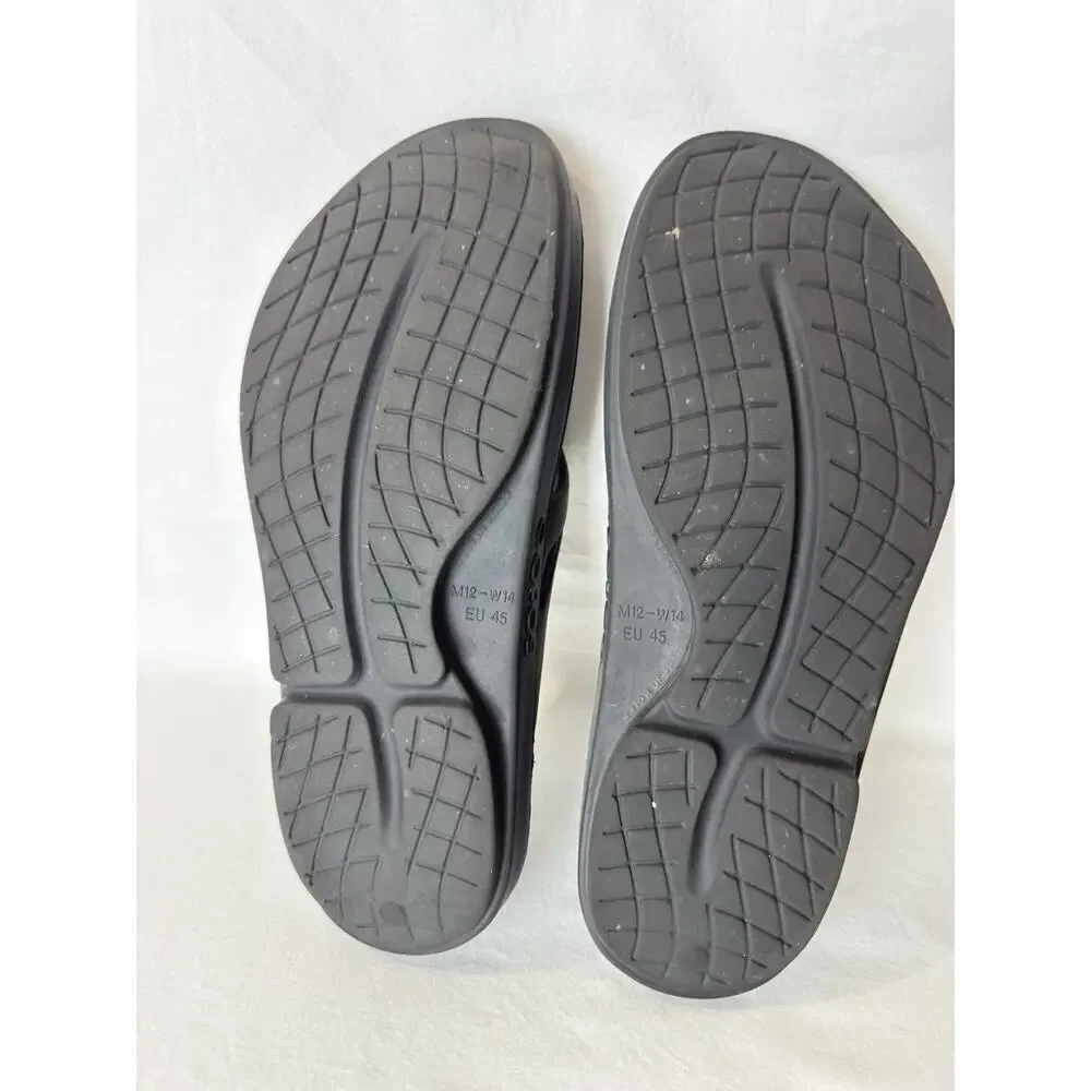 Oofos OOriginal Recovery Sandals Brown Thong Size Men 12 / Women 14